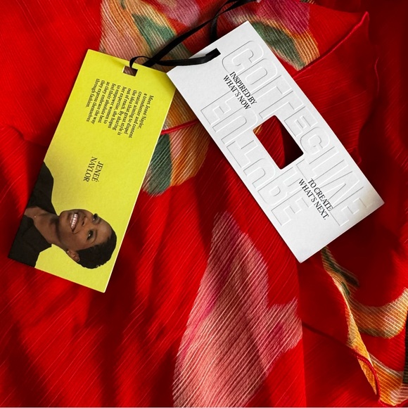 Maxi Sundress with Spaghetti Strap Plunge Neckline - Picture 10 of 11